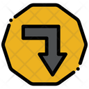 پیش‌نمایش فایل arrow-sign-16 از پک تابلو علامت پیکان ها