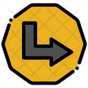 پیش‌نمایش فایل right-side-sign-1 از پک تابلو علامت پیکان ها