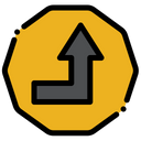پیش‌نمایش فایل up-sign-6 از پک تابلو علامت پیکان ها