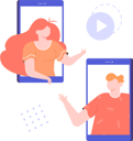 پیش‌نمایش فایل couple-communicating-through-video-call-4307174 از پک پادکست