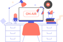 پیش‌نمایش فایل home-podcast-recording-studio-4307171 از پک پادکست