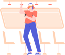 پیش‌نمایش فایل man-listening-to-podcast-while-commuting-through-bus-4307182 از پک پادکست