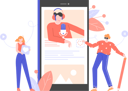 پیش‌نمایش فایل young-people-listen-to-a-lecture-on-a-smartphone-4307176 از پک پادکست