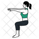 پیش‌نمایش فایل chair-pose-5254593 از پک یوگا