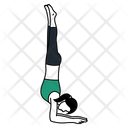 پیش‌نمایش فایل wall-assisted-forearm-stand-pose-5254616 از پک یوگا