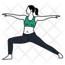 پیش‌نمایش فایل warrior-pose-5254619 از پک یوگا