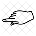 پیش‌نمایش فایل left-pointing-3242381 از پک حالت های دست