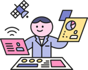 پیش‌نمایش فایل boy-working-on-ai-technology-11912748 از پک مجموعه تصویرسازی هوش مصنوعی