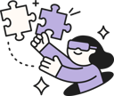 پیش‌نمایش فایل employee-solves-business-puzzles-11922883 از پک مجموعه تصویرسازی هوش مصنوعی