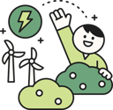 پیش‌نمایش فایل boy-waving-hand-while-use-renewable-energy-11950586 از پک سازگار با محیط زیست