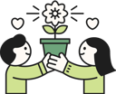 پیش‌نمایش فایل couple-holding-plant-pot-11950589 از پک سازگار با محیط زیست