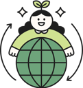 پیش‌نمایش فایل girl-caring-earth-11950585 از پک سازگار با محیط زیست