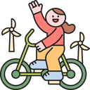 پیش‌نمایش فایل girl-riding-cycle-11950549 از پک سازگار با محیط زیست