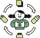 پیش‌نمایش فایل girl-working-on-plastic-recycle-11950576 از پک سازگار با محیط زیست