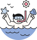 پیش‌نمایش فایل boy-enjoying-under-water-11922832 از پک تابستان