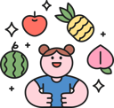 پیش‌نمایش فایل girl-enjoying-summer-fruits-11922817 از پک تابستان