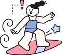 پیش‌نمایش فایل girl-enjoying-surfing-11922833 از پک تابستان