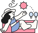 پیش‌نمایش فایل girl-sitting-on-park-bench-11922844 از پک تابستان