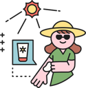 پیش‌نمایش فایل gril-applying-sun-lotion-on-body-11922806 از پک تابستان