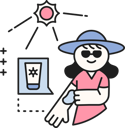 پیش‌نمایش فایل gril-applying-sun-lotion-on-body-11922836 از پک تابستان