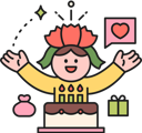 پیش‌نمایش فایل birthday-girl-11967760 از پک ماه خانواده