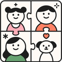 پیش‌نمایش فایل family-puzzle-piece-11967857 از پک ماه خانواده