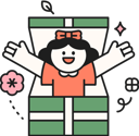 پیش‌نمایش فایل girl-with-gift-11967842 از پک ماه خانواده