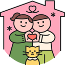 پیش‌نمایش فایل happy-family-in-house-11967767 از پک ماه خانواده