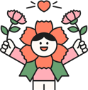پیش‌نمایش فایل kid-with-flower-mask-11967832 از پک ماه خانواده