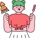 پیش‌نمایش فایل girl-holding-food-11980266 از پک جشنواره جوانان