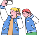 پیش‌نمایش فایل girls-talking-selfie-on-mobile-11980261 از پک جشنواره جوانان