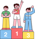 پیش‌نمایش فایل athlete-winner-11982364 از پک بازی ورزشی