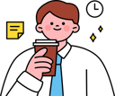 پیش‌نمایش فایل employee-taking-coffee-break-11981272 از پک شغل