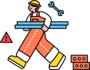 پیش‌نمایش فایل repairman-goes-on-site-11981298 از پک شغل