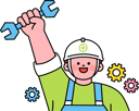 پیش‌نمایش فایل worker-celebrates-labor-day-11981290 از پک شغل