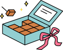 پیش‌نمایش فایل chocolate-box-gift-11979574 از پک شکلات