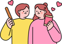 پیش‌نمایش فایل couple-enjoys-chocolate-day-11979571 از پک شکلات
