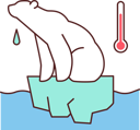 پیش‌نمایش فایل animals-face-global-warming-due-to-high-temperature-11981998 از پک نجات زمین