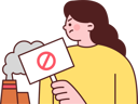 پیش‌نمایش فایل woman-opposes-industrial-pollution-11981989 از پک نجات زمین
