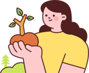پیش‌نمایش فایل woman-saves-plants-11981983 از پک نجات زمین