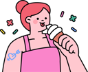 پیش‌نمایش فایل girl-eating-ice-cream-cone-11982369 از پک تابستان