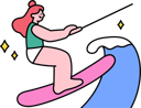 پیش‌نمایش فایل girl-enjoying-surfing-at-beach-11982395 از پک تابستان