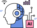 پیش‌نمایش فایل ai-brain-with-ai-analysis-11970626 از پک سیستم هوش مصنوعی