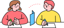 پیش‌نمایش فایل boy-write-exam-paper-11982063 از پک آزمون مدرسه