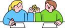 پیش‌نمایش فایل girl-and-boy-solving-education-puzzle-11982065 از پک آزمون مدرسه