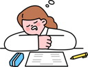 پیش‌نمایش فایل girl-feeling-sleepy-in-class-11982047 از پک آزمون مدرسه