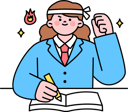 پیش‌نمایش فایل girl-having-study-burden-11982053 از پک آزمون مدرسه