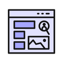 پیش‌نمایش فایل info-webpage-wireframe-4323402 از پک وایرفرم صفحه وب مدرن