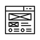 پیش‌نمایش فایل wireframe-4323213 از پک وایرفریم وب