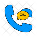 پیش‌نمایش فایل 24-hours-call-4586345 از پک تماس با ما مدرن